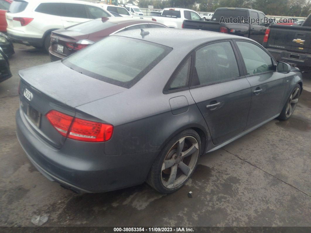 2012 Audi S4 Prestige Silver vin: WAUKGAFLXCA034387