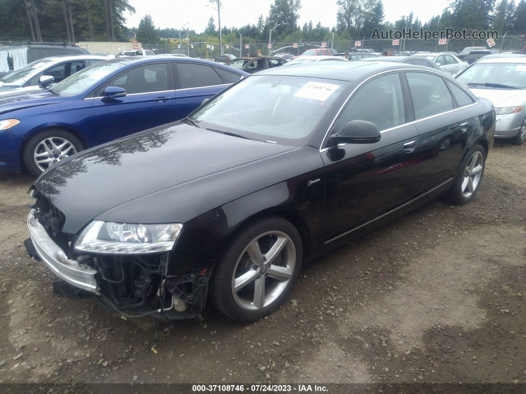 2011 Audi A6 3.0t Prestige Black vin: WAUKGBFB0BN044379