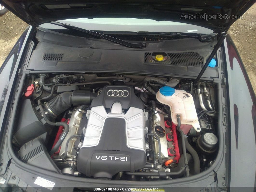 2011 Audi A6 3.0t Prestige Черный vin: WAUKGBFB0BN044379