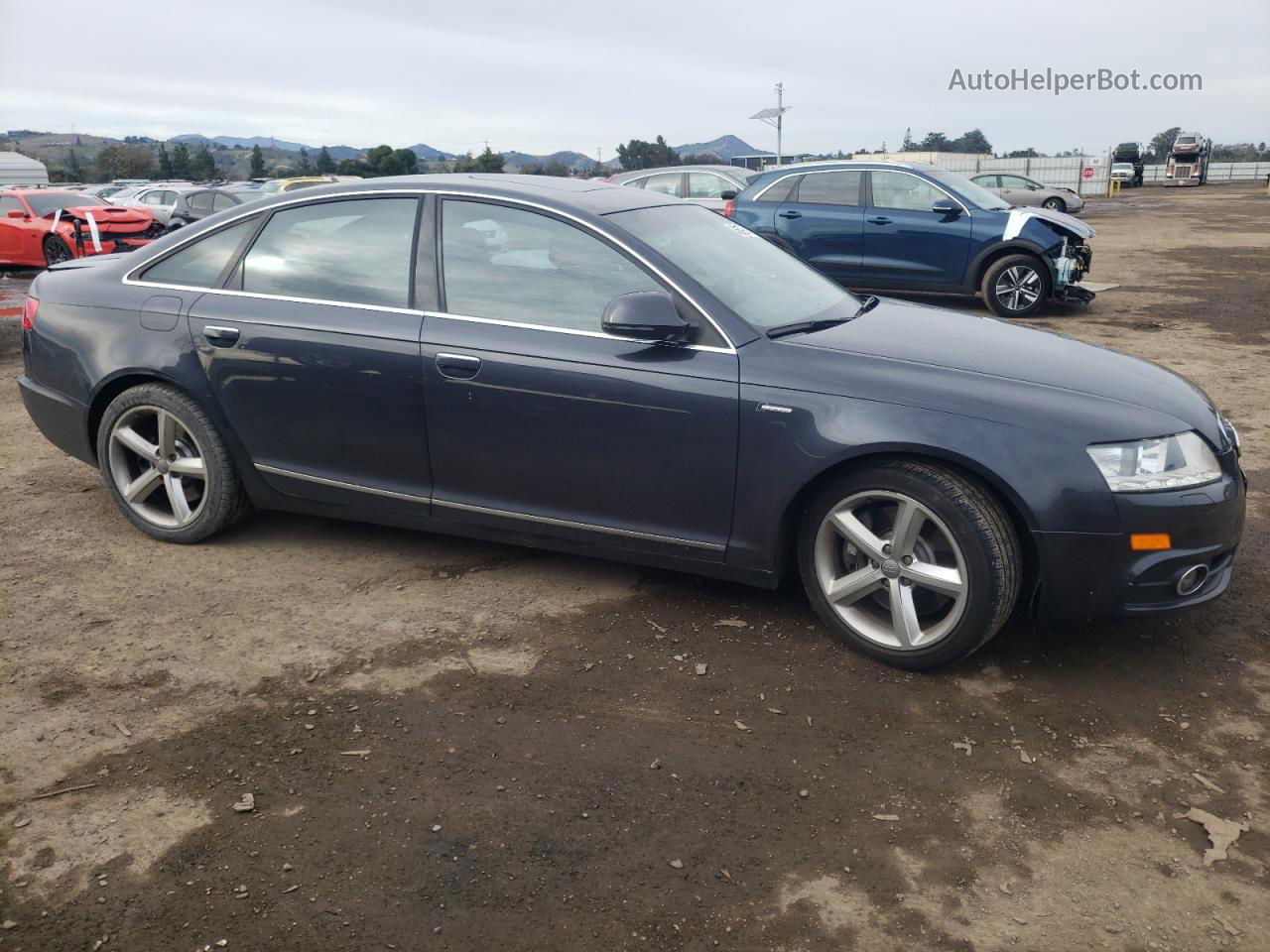 2011 Audi A6 Prestige Gray vin: WAUKGBFB7BN024775