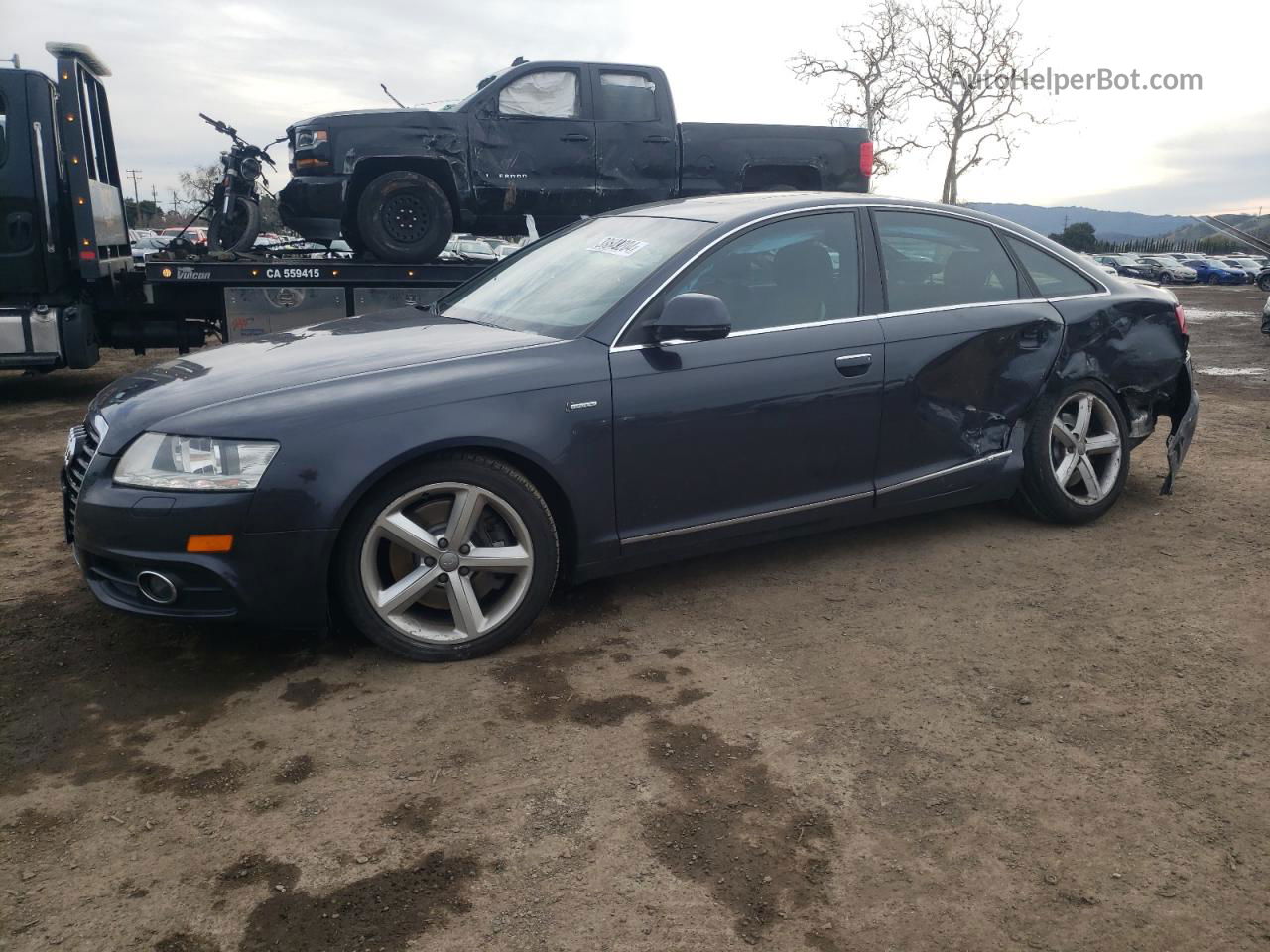 2011 Audi A6 Prestige Gray vin: WAUKGBFB7BN024775