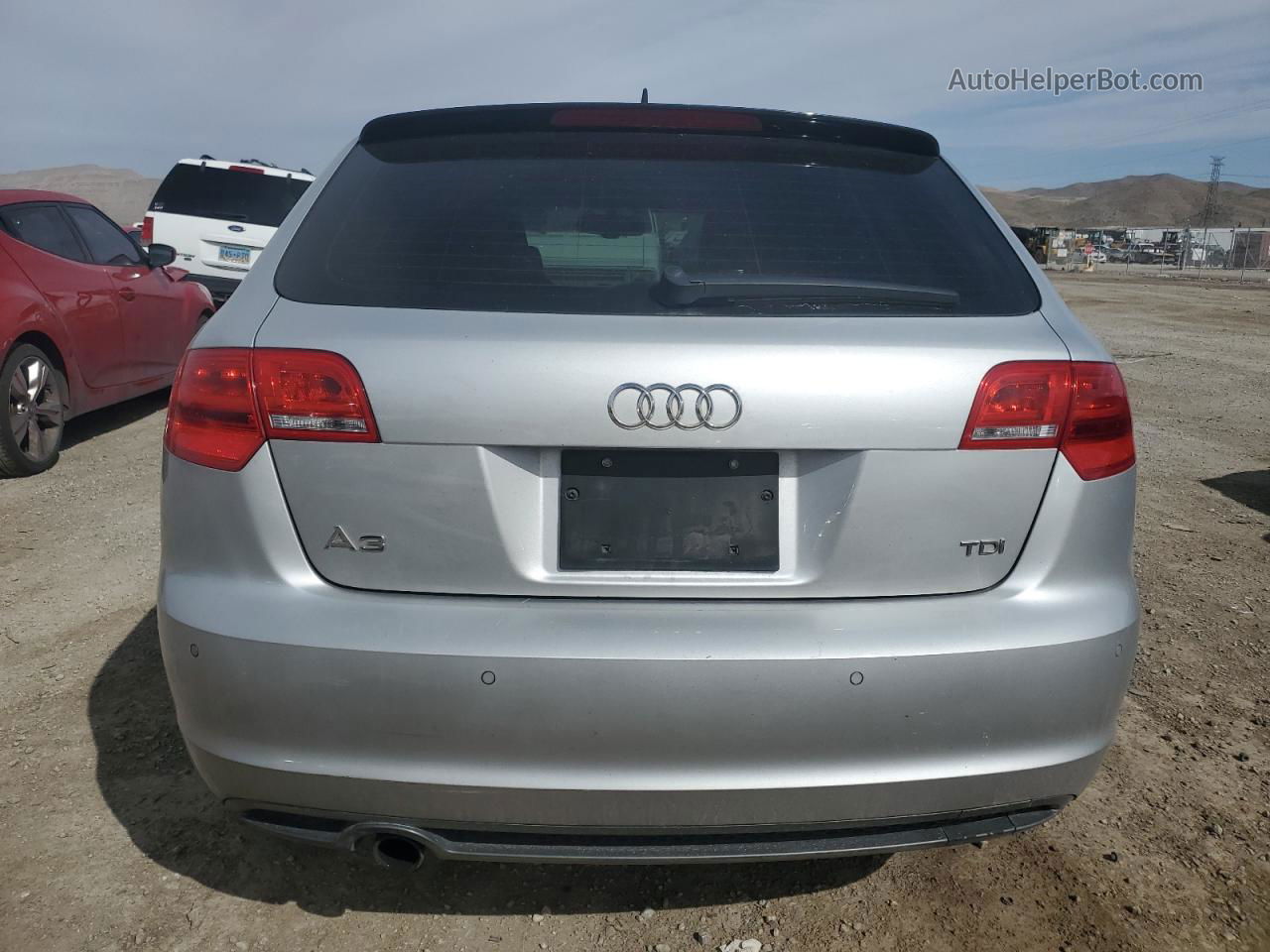 2012 Audi A3 Premium Plus Silver vin: WAUKJAFM0CA168996