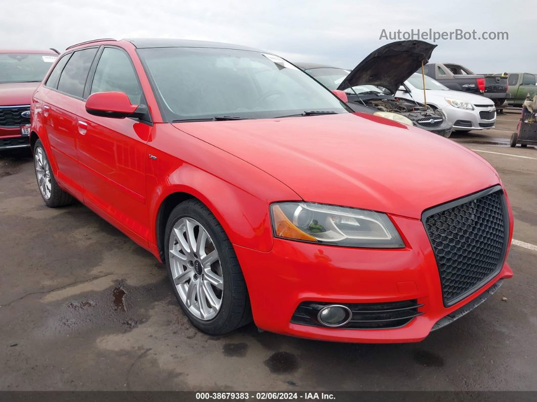 2012 Audi A3 2.0 Tdi Premium Red vin: WAUKJAFM1CA024924