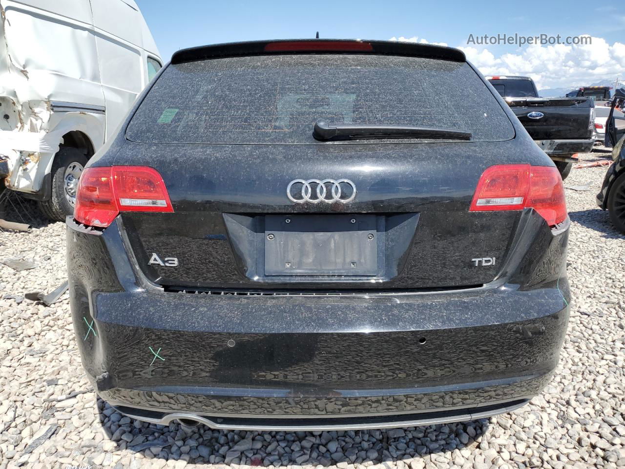 2012 Audi A3 Premium Plus Черный vin: WAUKJAFM5CA093793