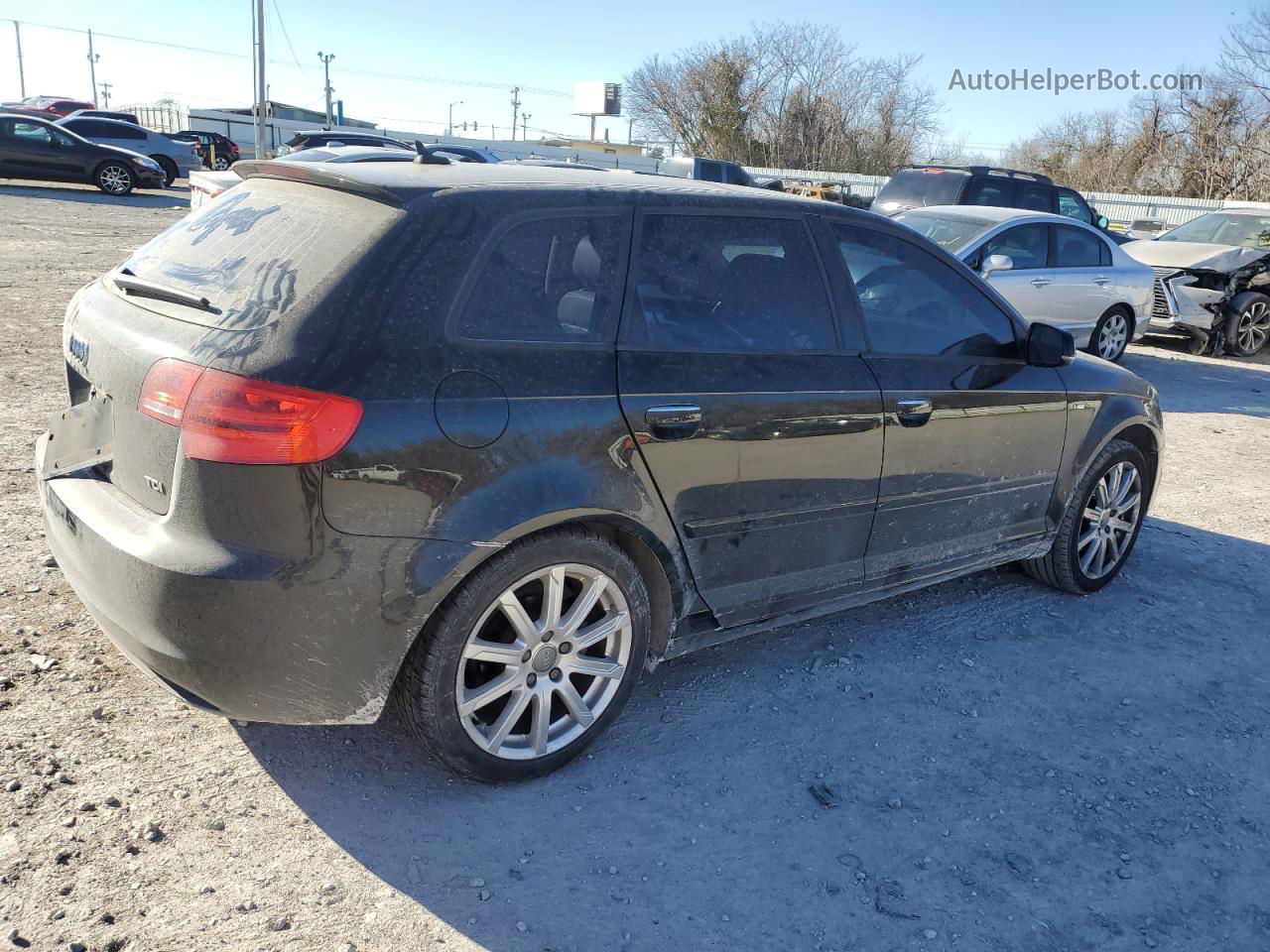 2012 Audi A3 Premium Plus Black vin: WAUKJAFM6CA023641