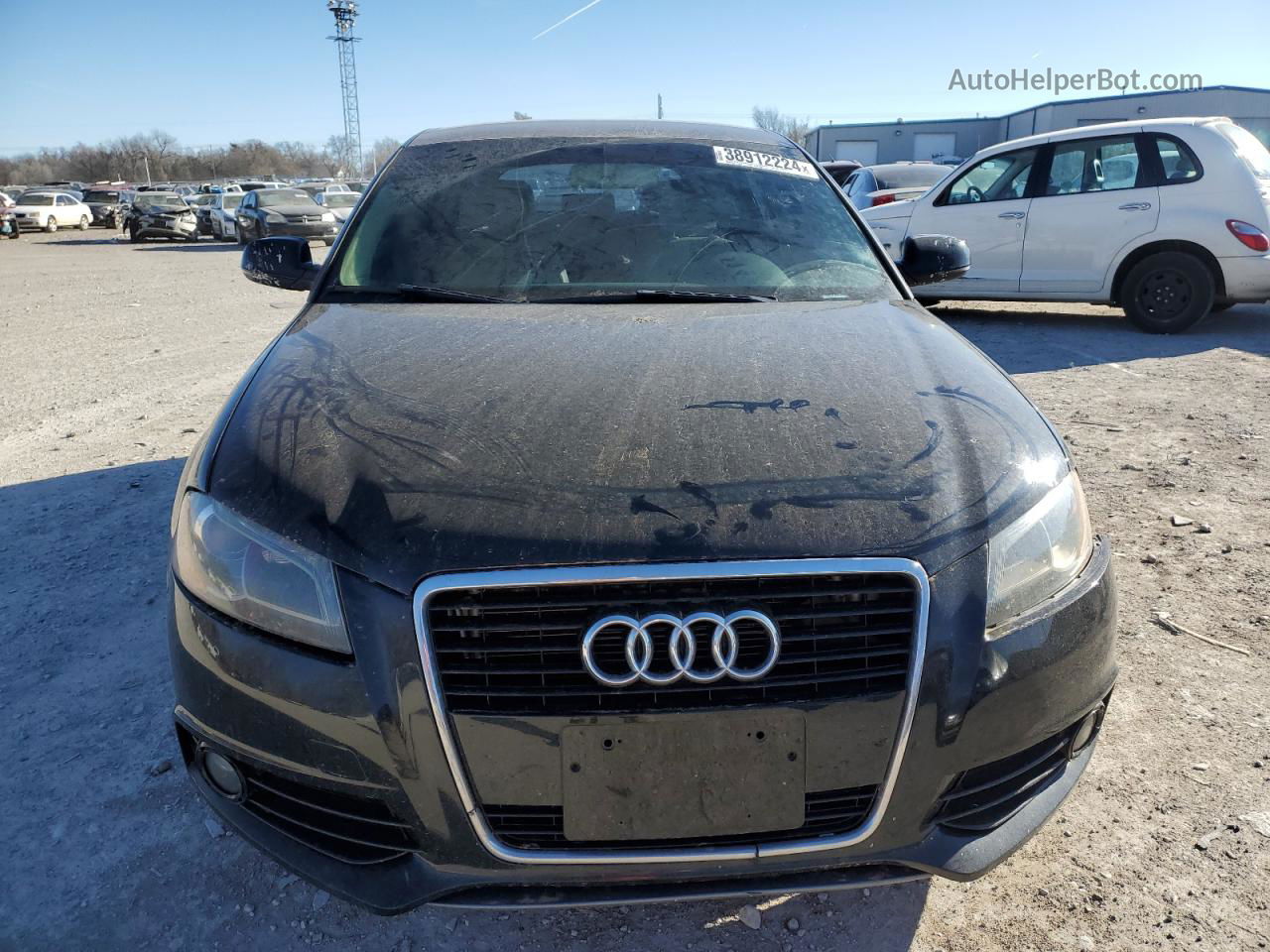 2012 Audi A3 Premium Plus Black vin: WAUKJAFM6CA023641