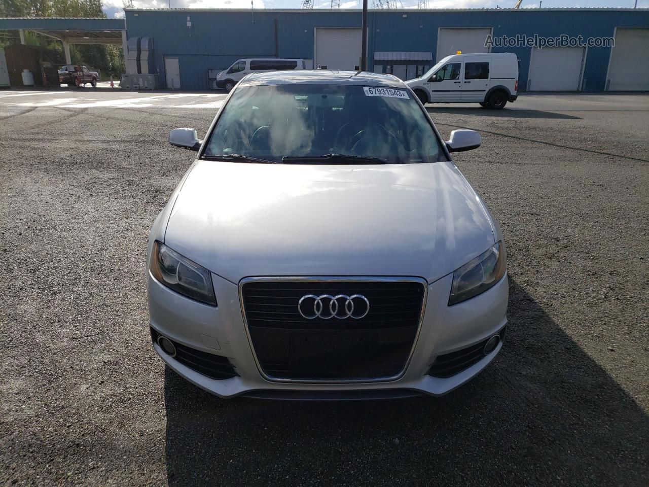 2012 Audi A3 Premium Plus Silver vin: WAUKJAFM6CA027902