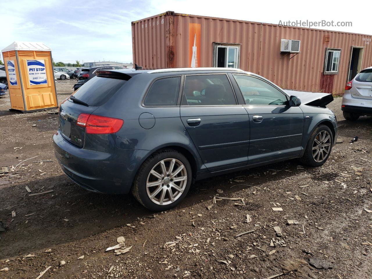 2012 Audi A3 Premium Plus Синий vin: WAUKJAFM8CA024368