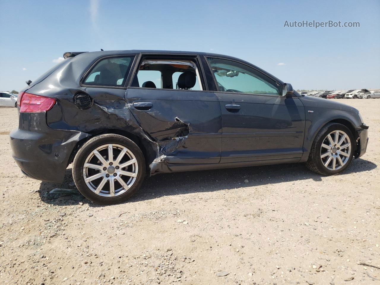 2012 Audi A3 Premium Plus Gray vin: WAUKJAFM8CA079788