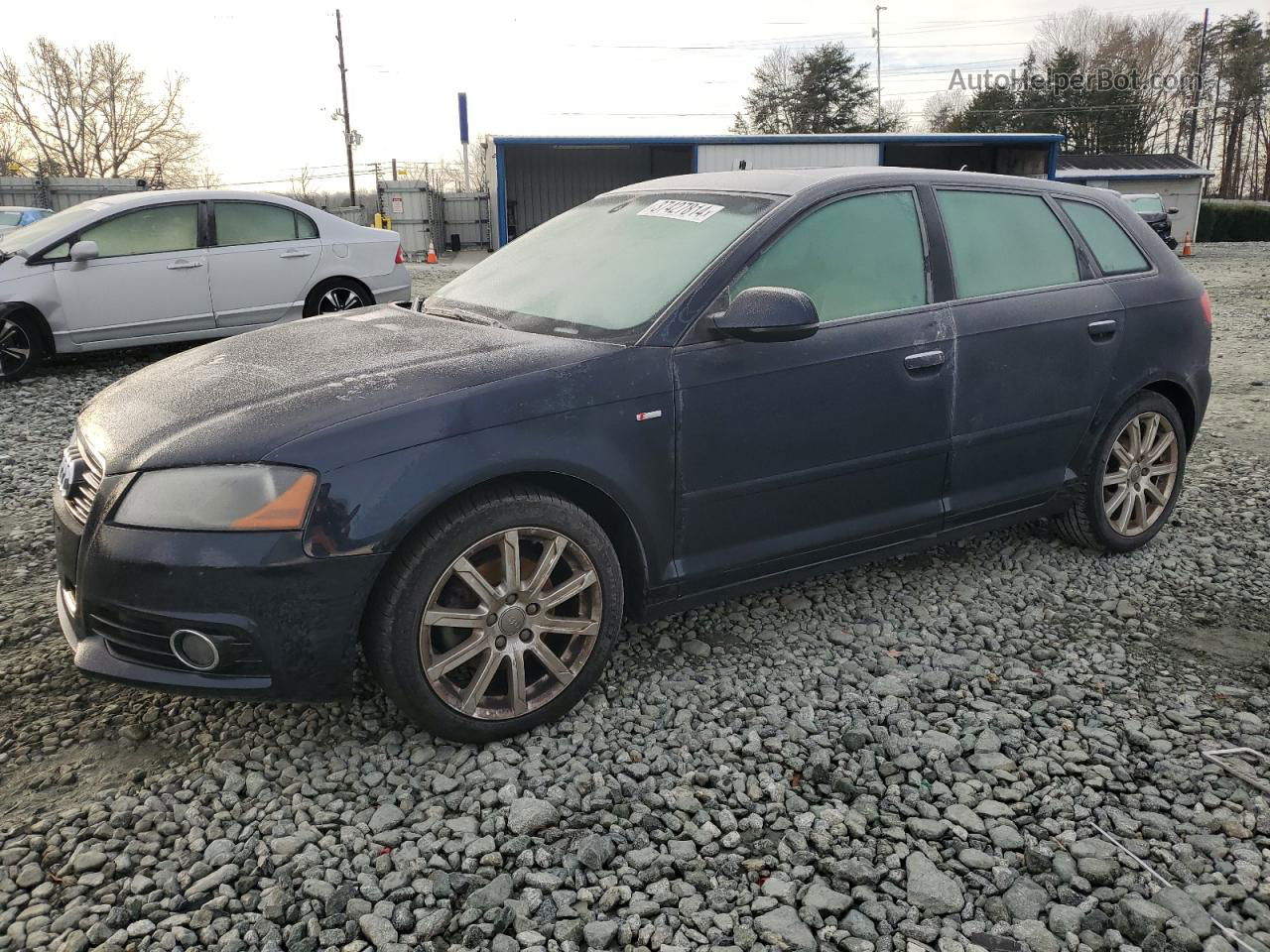 2012 Audi A3 Premium Plus Blue vin: WAUKJAFM9CA032754