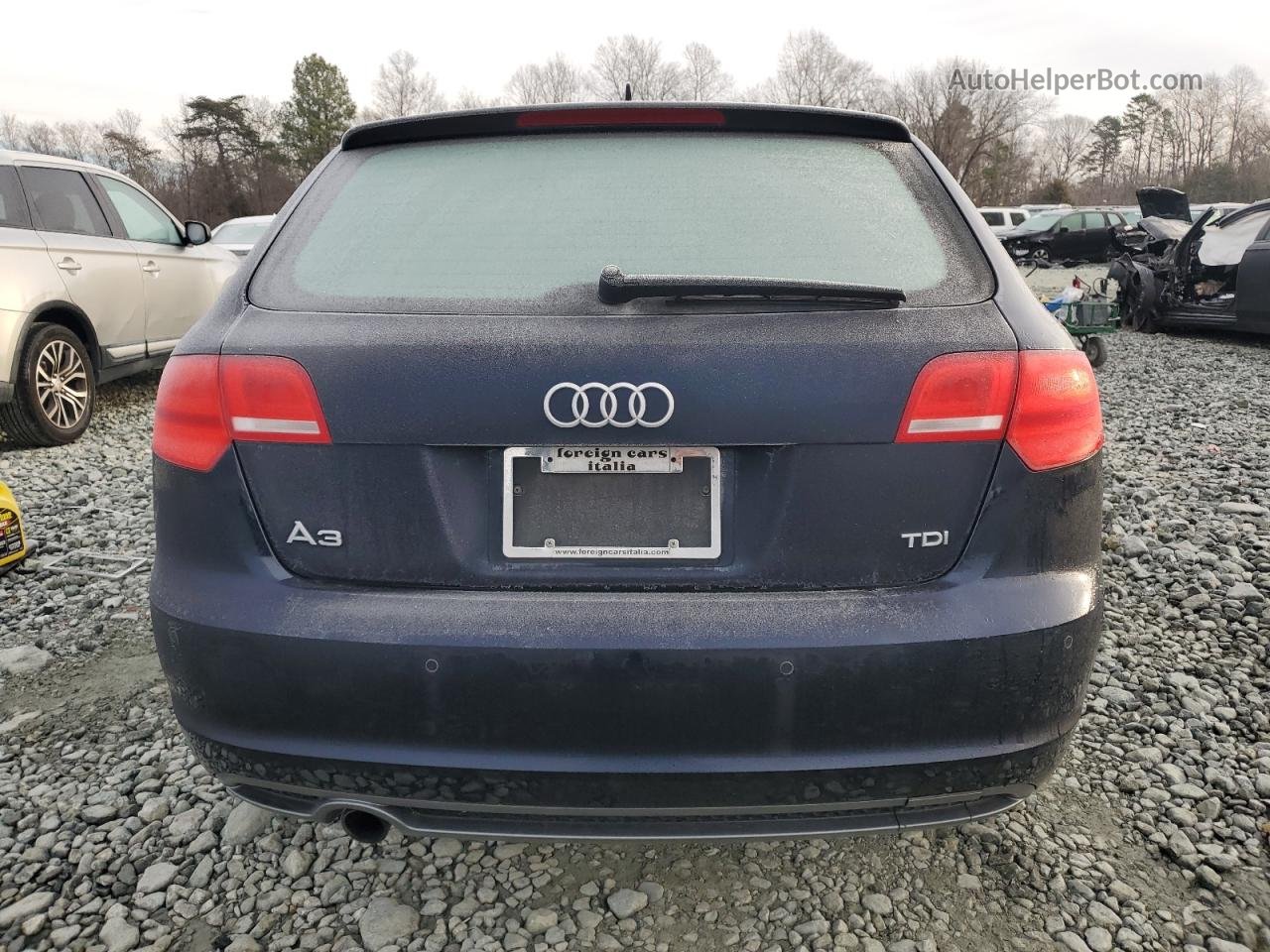 2012 Audi A3 Premium Plus Blue vin: WAUKJAFM9CA032754