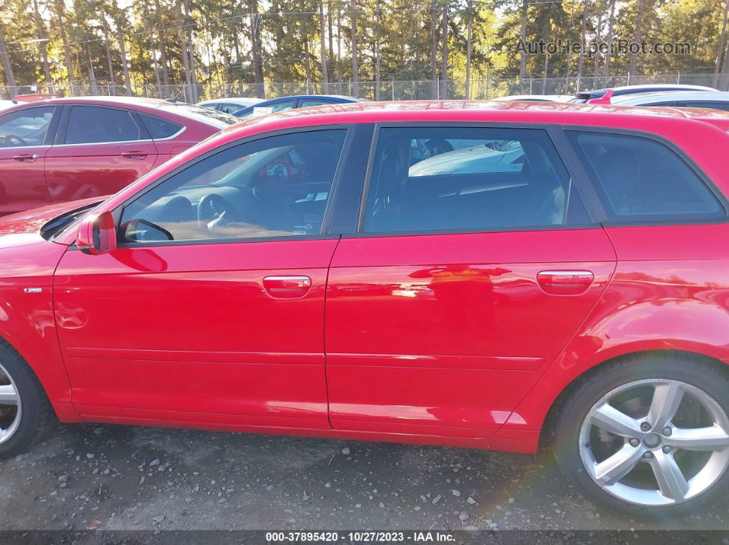 2012 Audi A3 2.0 Tdi Premium Red vin: WAUKJAFMXCA118543