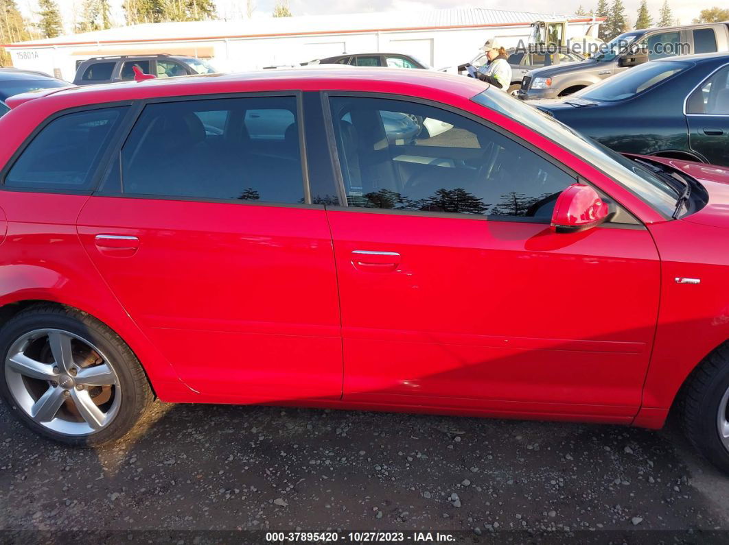 2012 Audi A3 2.0 Tdi Premium Red vin: WAUKJAFMXCA118543