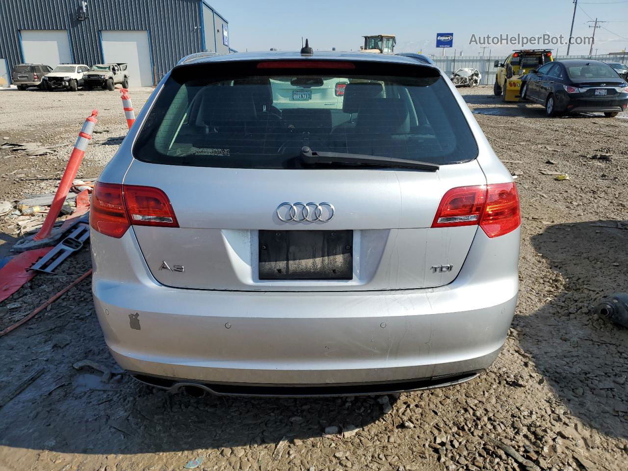 2012 Audi A3 Premium Plus Gray vin: WAUKJBFM2CA116324