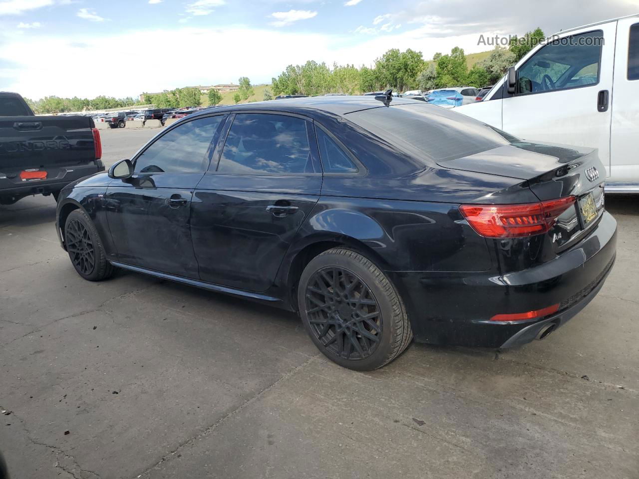 2017 Audi A4 Ultra Premium Black vin: WAUKMAF40HN043004