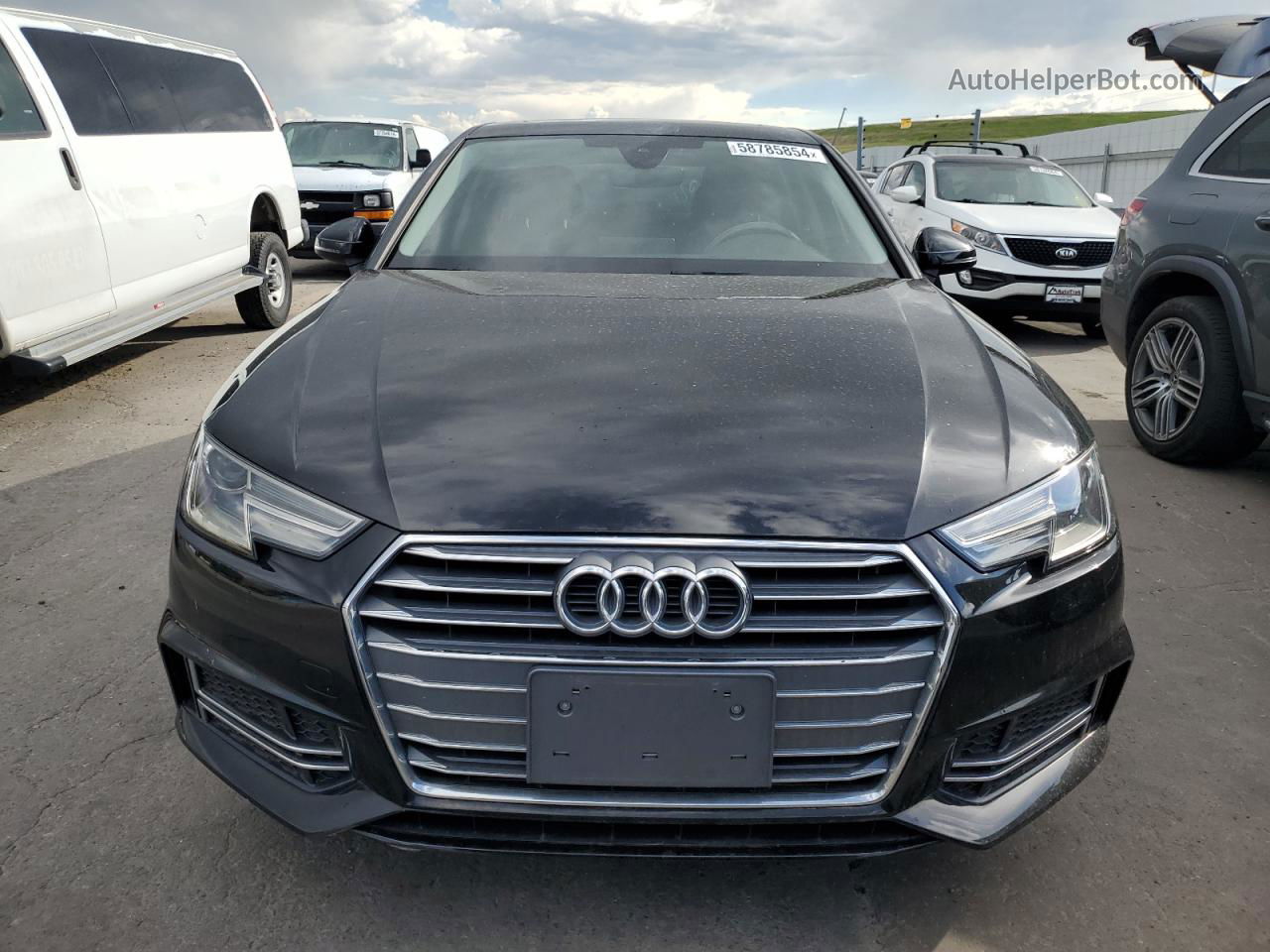 2017 Audi A4 Ultra Premium Black vin: WAUKMAF40HN043004