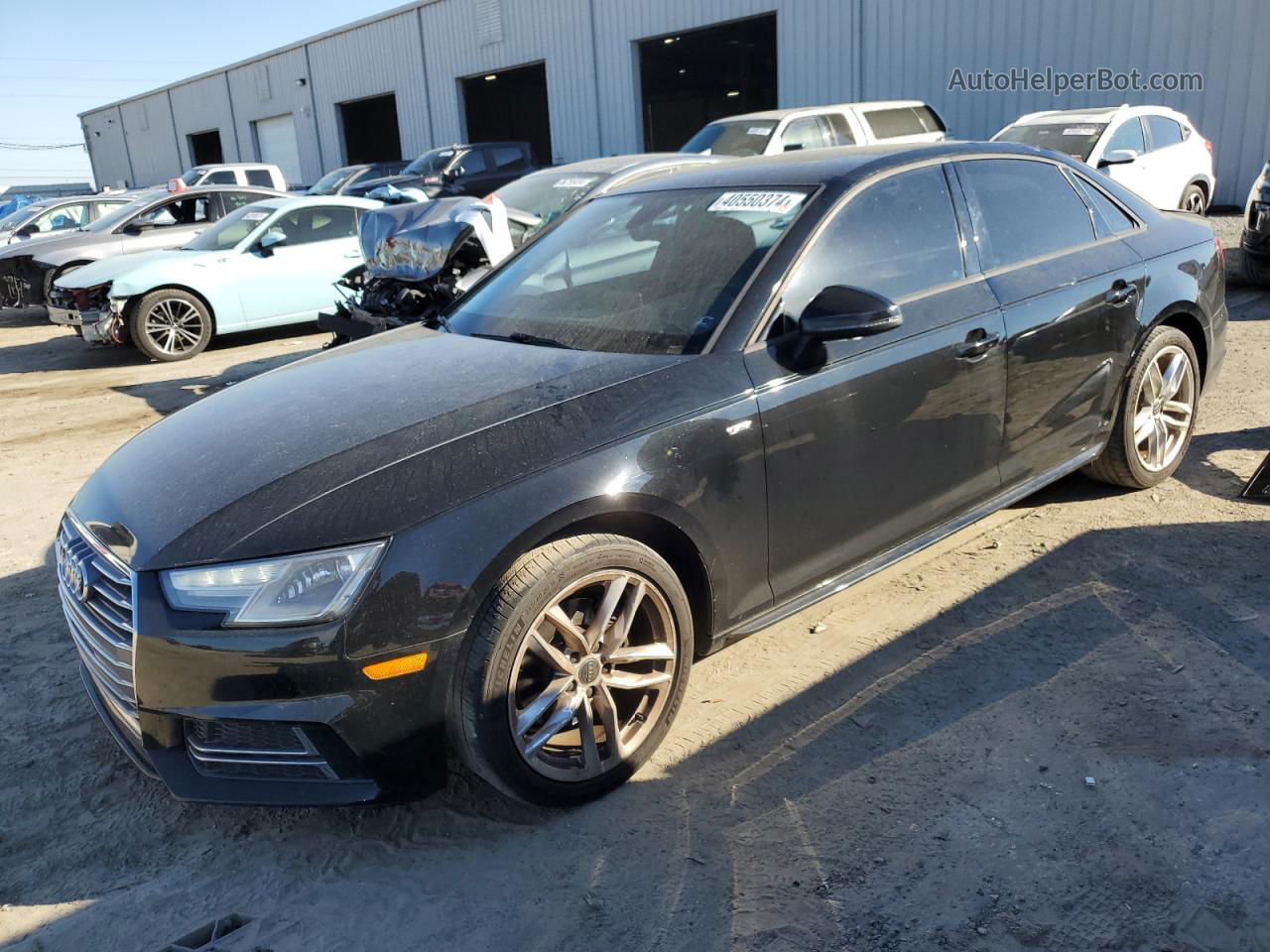 2017 Audi A4 Ultra Premium Black vin: WAUKMAF41HN056733