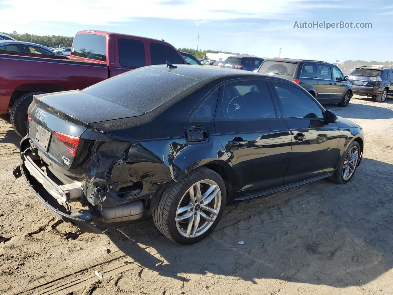 2017 Audi A4 Ultra Premium Black vin: WAUKMAF41HN056733