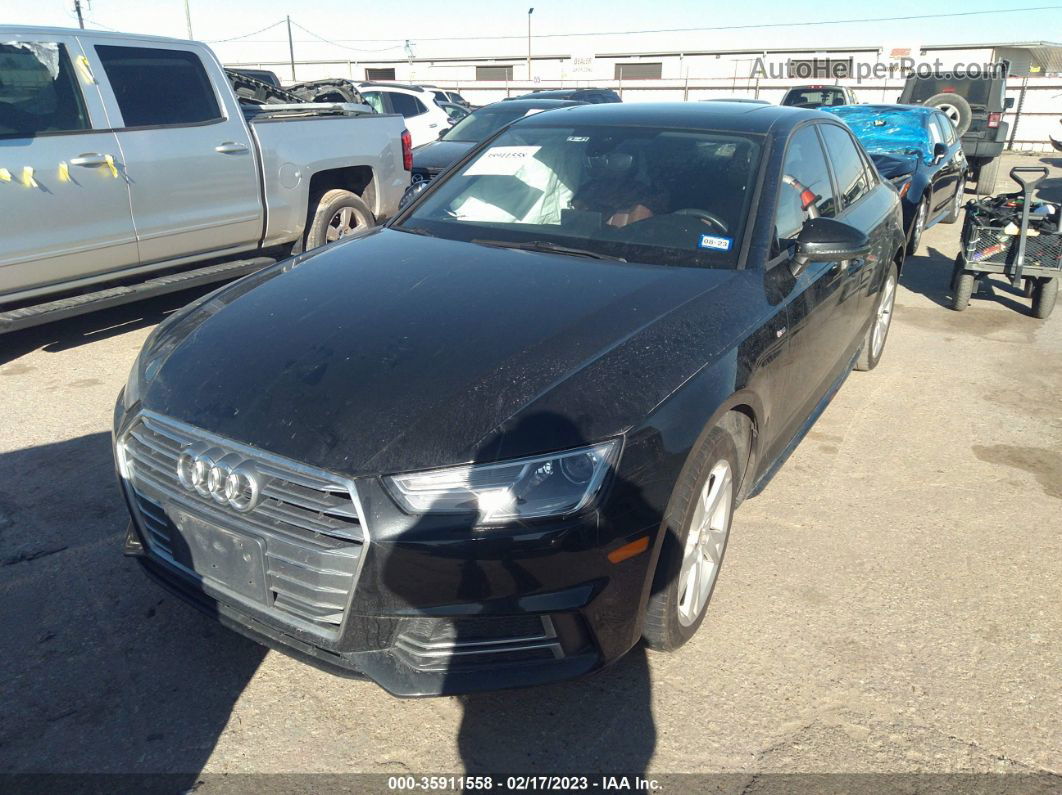 2018 Audi A4 Premium/tech Premium Black vin: WAUKMAF41JA119441