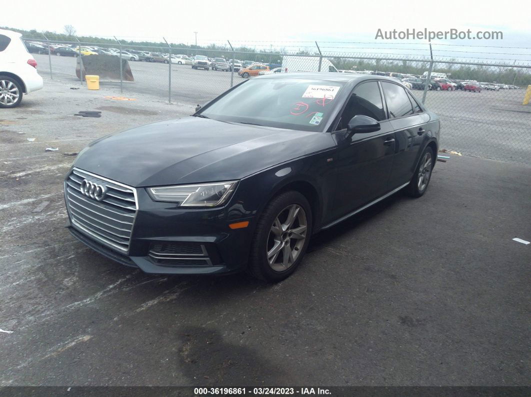 2018 Audi A4 Premium/tech Premium Blue vin: WAUKMAF41JA122016