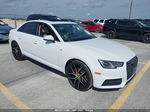 2018 Audi A4 2.0t Ultra Premium White vin: WAUKMAF41JA141357