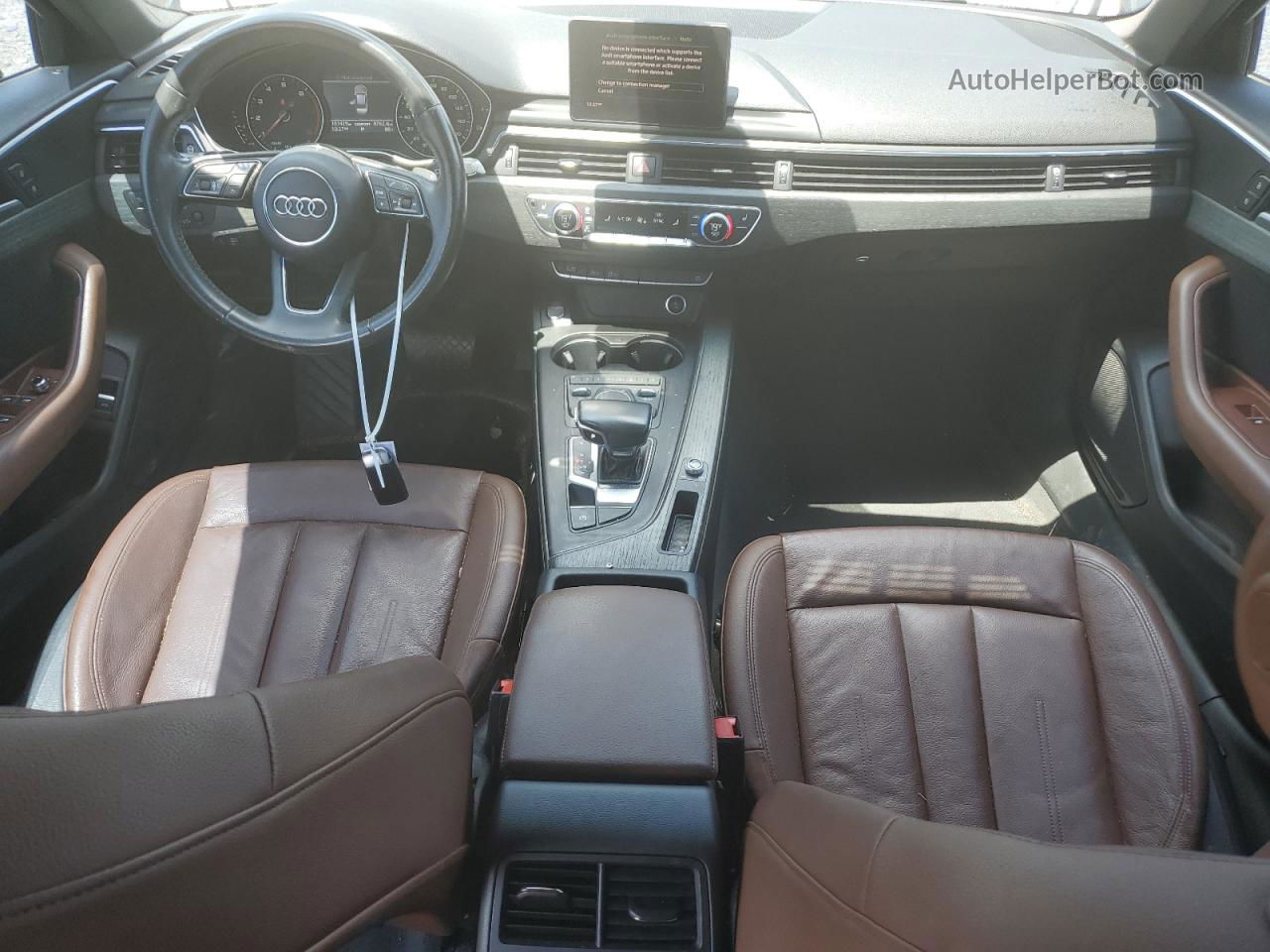 2018 Audi A4 Premium Black vin: WAUKMAF41JN000300