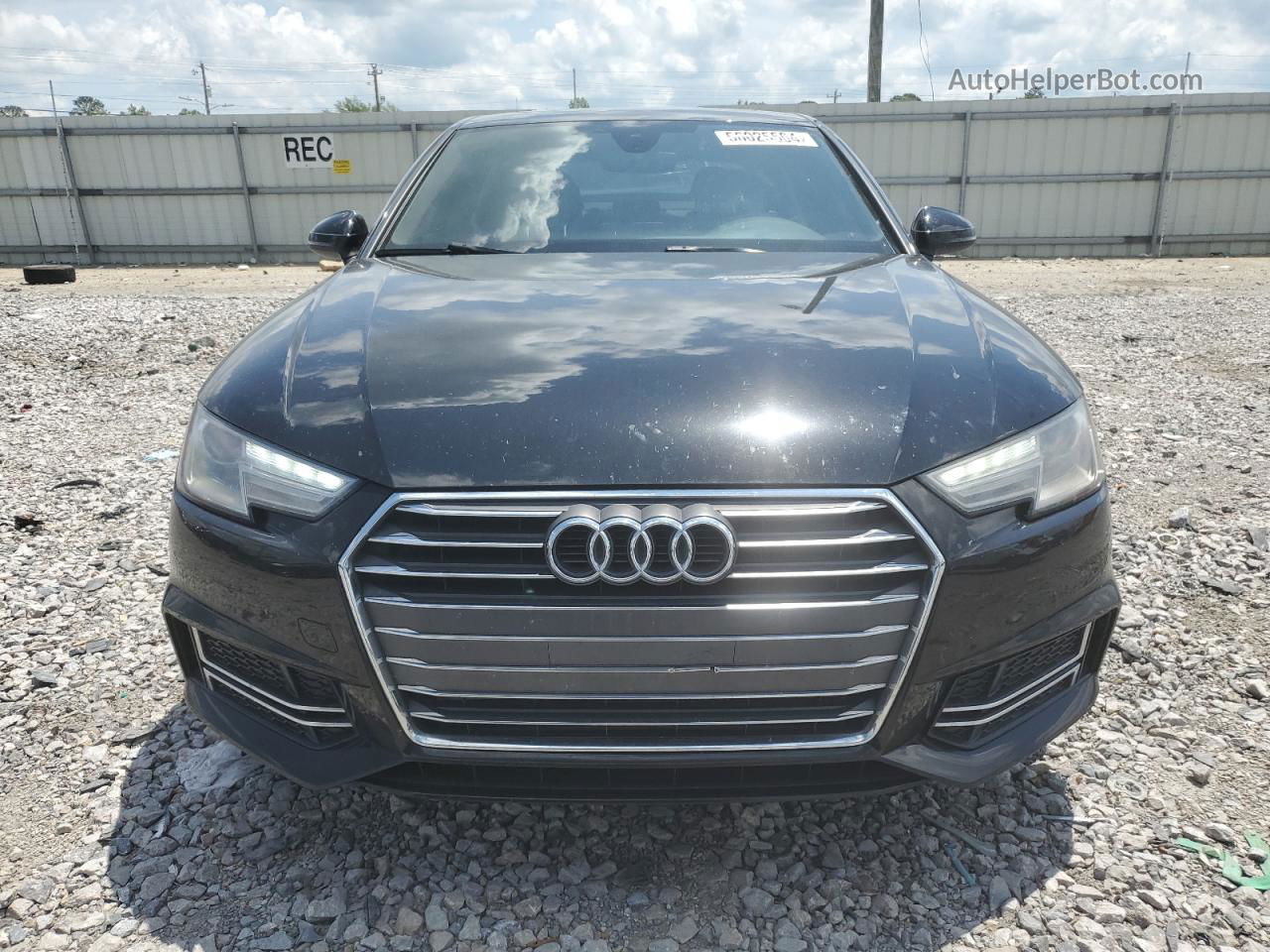 2018 Audi A4 Premium Black vin: WAUKMAF41JN000300