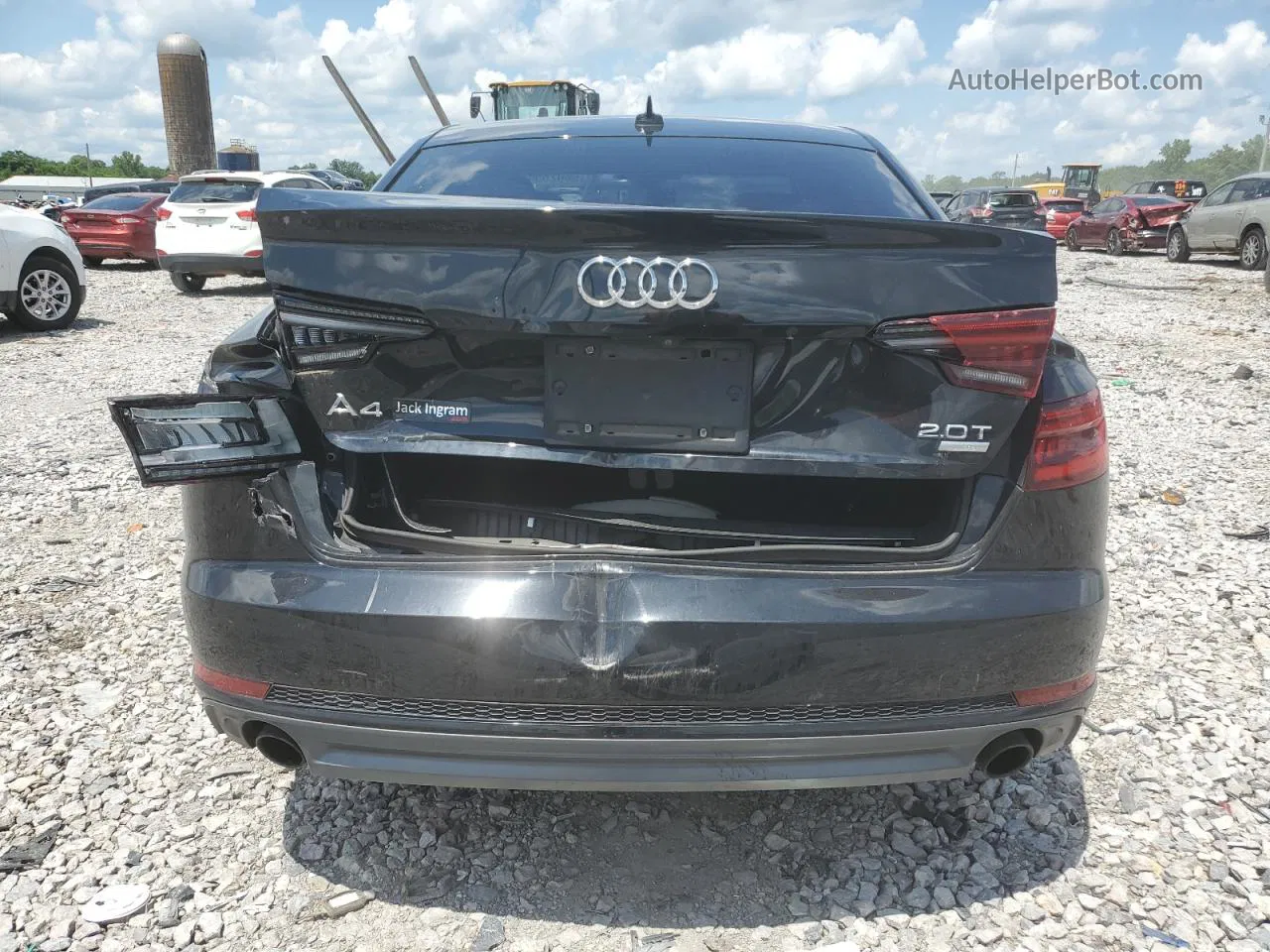 2018 Audi A4 Premium Black vin: WAUKMAF41JN000300