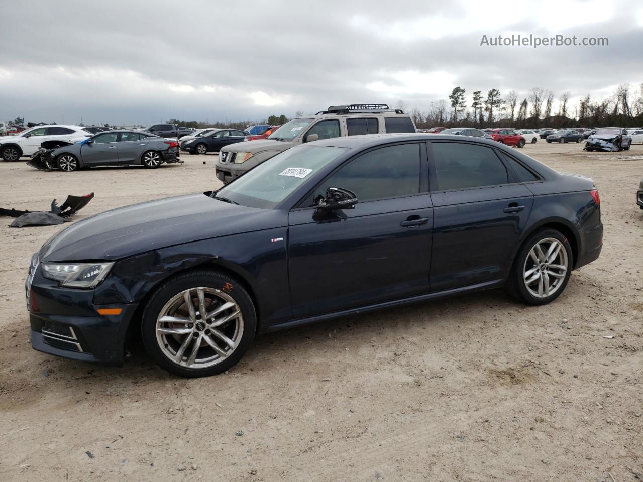 2017 Audi A4 Ultra Premium Black vin: WAUKMAF42HN055588