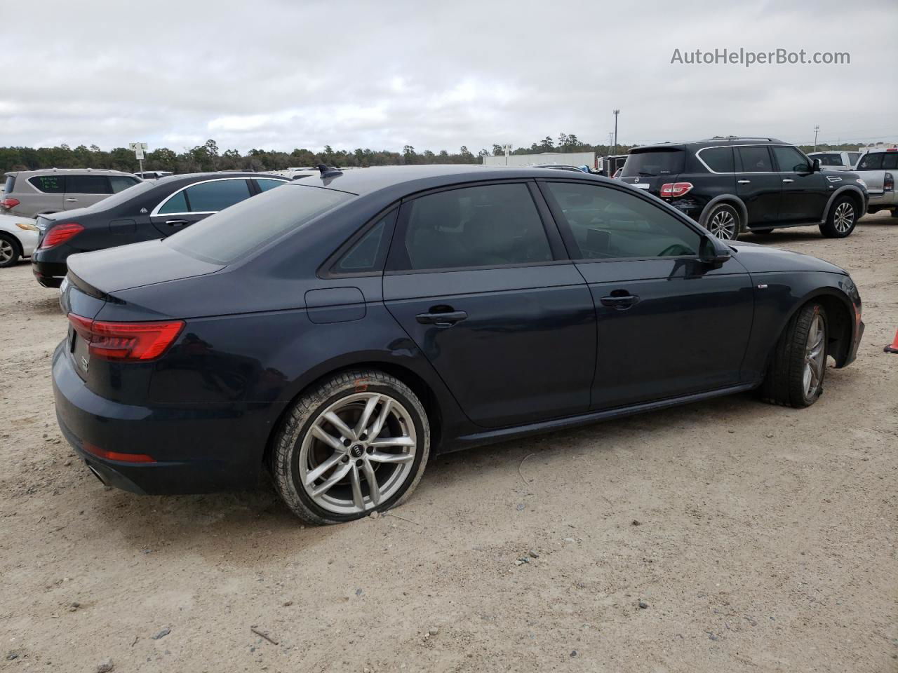 2017 Audi A4 Ultra Premium Black vin: WAUKMAF42HN055588