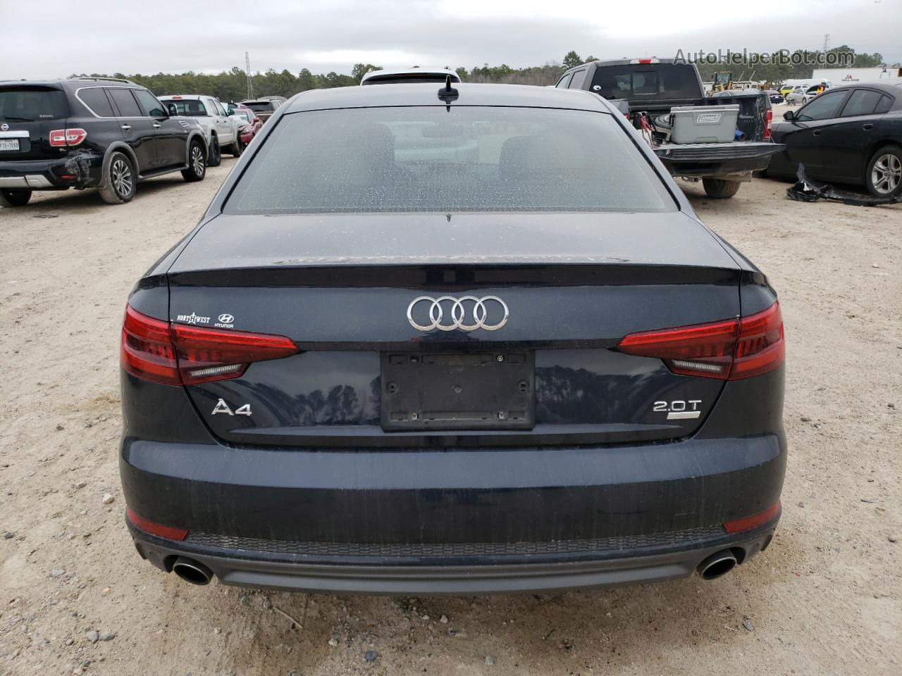 2017 Audi A4 Ultra Premium Black vin: WAUKMAF42HN055588