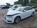 2018 Audi A4 2.0t Tech Ultra Premium/2.0t Ultra Premium White vin: WAUKMAF42JA045575