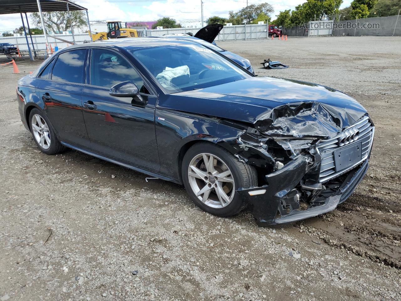 2018 Audi A4 Premium Black vin: WAUKMAF42JA168230