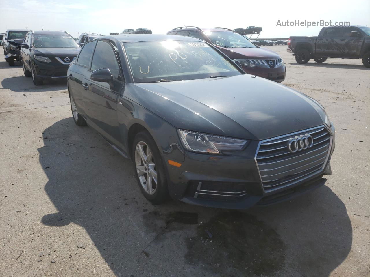 2018 Audi A4 Premium Black vin: WAUKMAF42JA229558