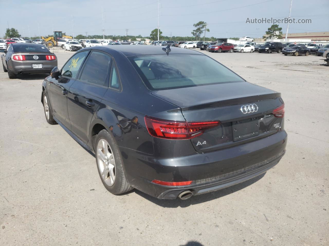 2018 Audi A4 Premium Black vin: WAUKMAF42JA229558