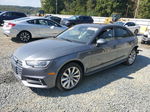 2018 Audi A4 Premium Gray vin: WAUKMAF42JN010415