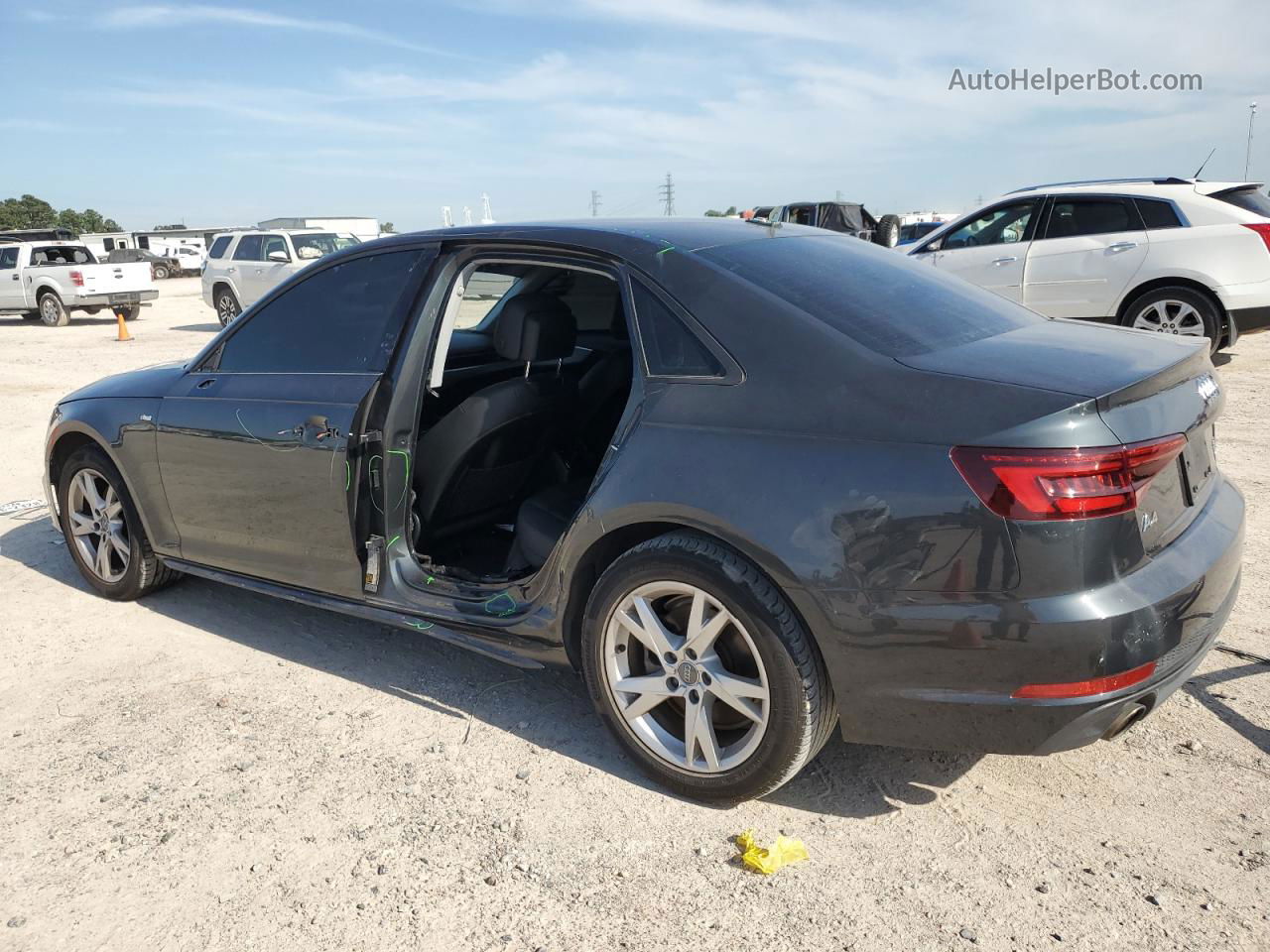 2018 Audi A4 Premium Charcoal vin: WAUKMAF43JA087074