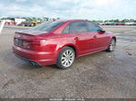 2018 Audi A4 2.0t Tech Ultra Premium/2.0t Ultra Premium Red vin: WAUKMAF43JA122387