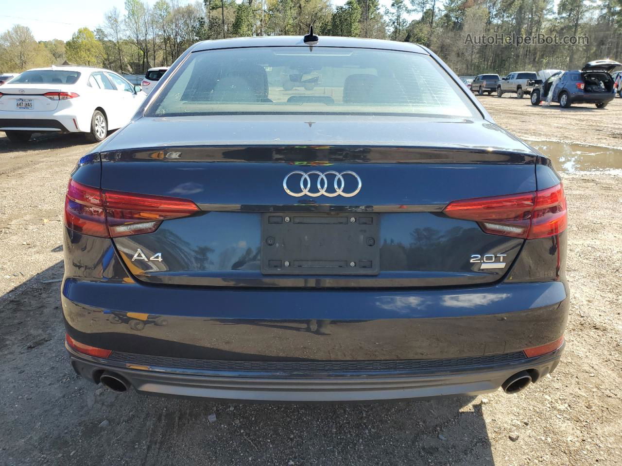 2017 Audi A4 Ultra Premium Blue vin: WAUKMAF44HN059917