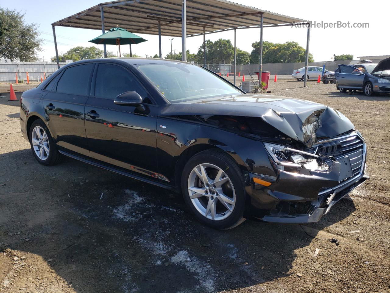 2018 Audi A4 Premium Black vin: WAUKMAF44JA081526