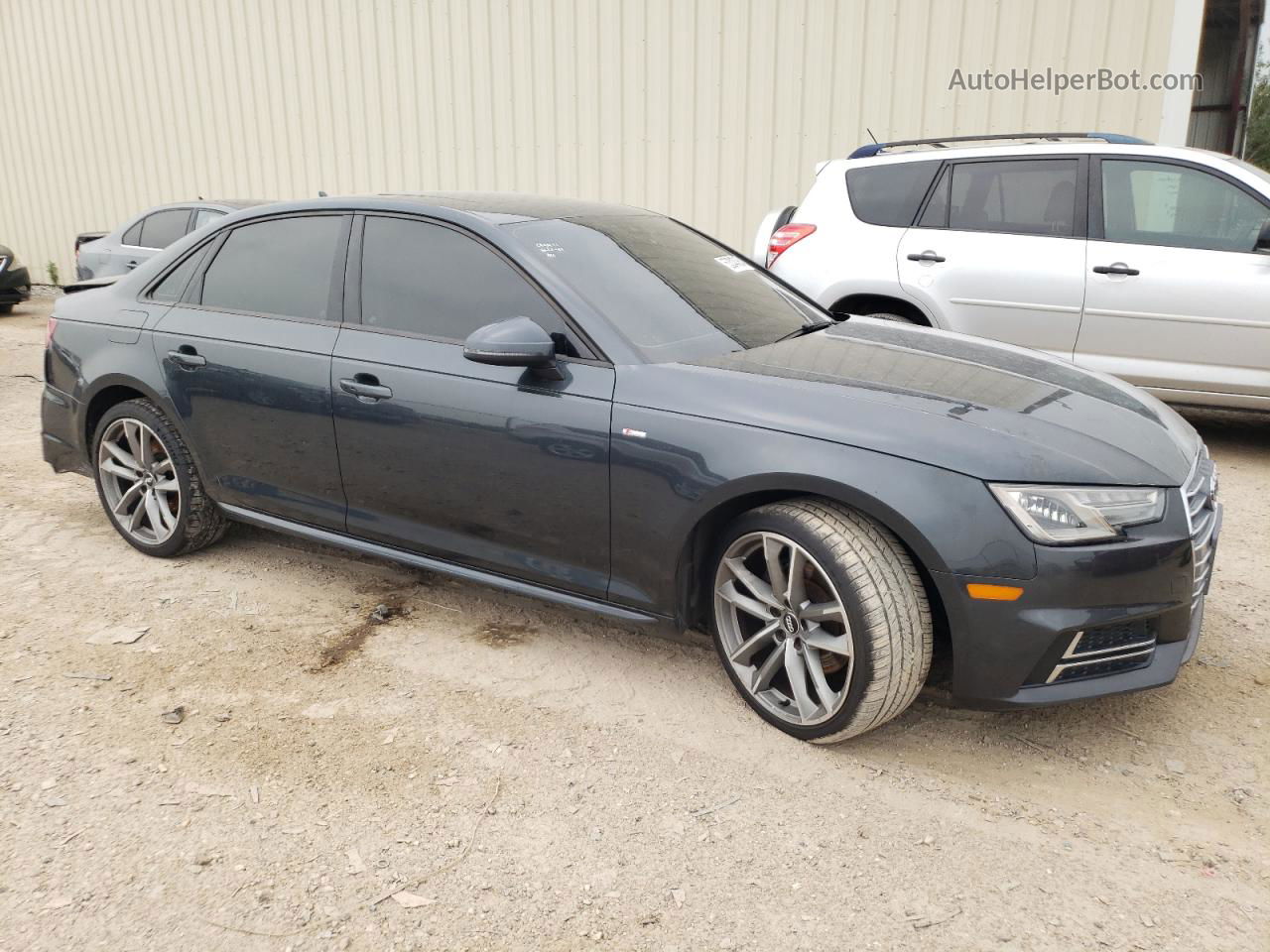 2018 Audi A4 Premium Gray vin: WAUKMAF44JA205794