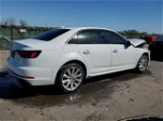 2018 Audi A4 Premium White vin: WAUKMAF44JN013493