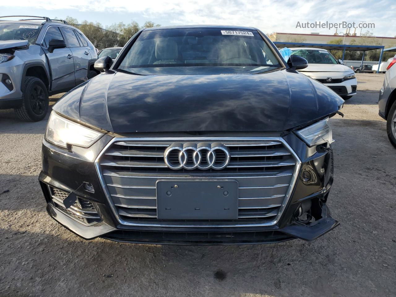 2017 Audi A4 Ultra Premium Black vin: WAUKMAF45HN053592