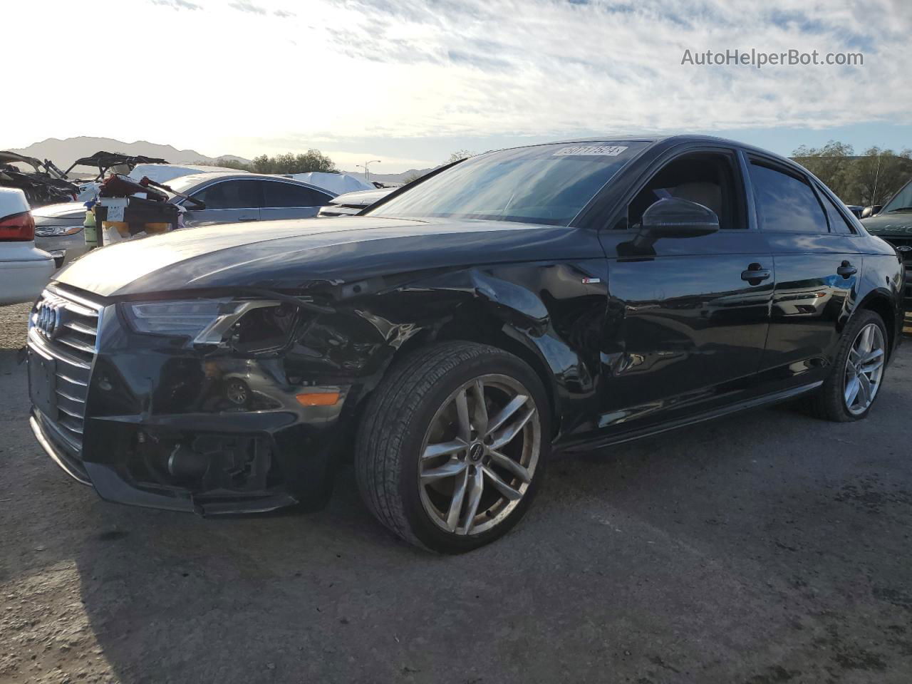 2017 Audi A4 Ultra Premium Black vin: WAUKMAF45HN053592