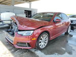 2018 Audi A4 Premium Burgundy vin: WAUKMAF45JA075623