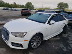 2018 Audi A4 Premium White vin: WAUKMAF45JN011011