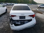 2018 Audi A4 Premium White vin: WAUKMAF45JN011011