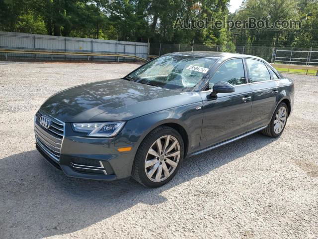 2018 Audi A4 Premium Gray vin: WAUKMAF46JA142066