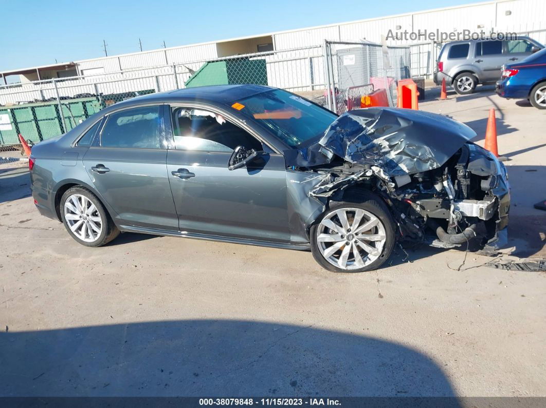 2018 Audi A4 2.0t Tech Ultra Premium/2.0t Ultra Premium Gray vin: WAUKMAF47JA082783