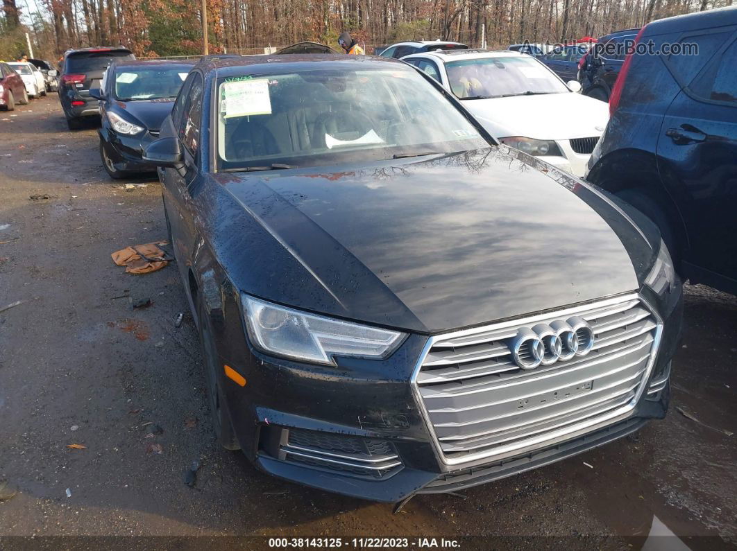 2018 Audi A4 2.0t Tech Ultra Premium/2.0t Ultra Premium Black vin: WAUKMAF47JA138477